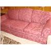 Image 1 : Wine colored sofa