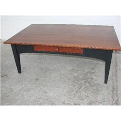Ethan Allen Coffee Table with one drawer