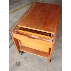 Office storage cabinet on casters