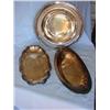Image 1 : 3 silver plates/platters