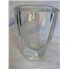Image 1 : Signed & numbered ship etched crystal vase