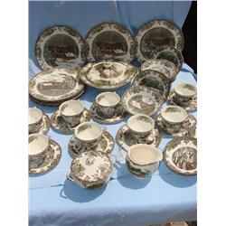 English Transferware service for 8