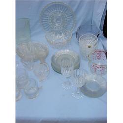 Large amount of glassware & crystal