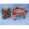 Image 1 : Pottery footed bowl & Native Trio