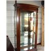 Image 1 : Lighted and mirrored Curio Cabinet