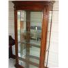 Image 2 : Lighted and mirrored Curio Cabinet