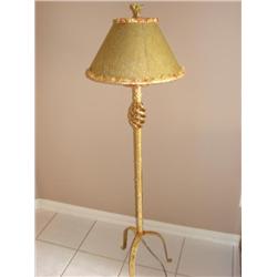 Floor lamp with shade