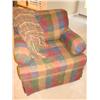Image 1 : Lazyboy stuffed chair, includes throw
