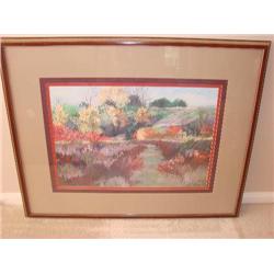 Expertly framed & matted print