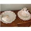 Image 1 : Dated silver tray & "Countess" silver serving pc.
