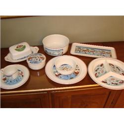 Large set of Villeroy & Boch Christmas China