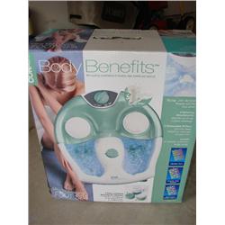 Conair Body Benefits NEW Massaging Foot Spa