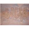 Image 1 : Large lot of etched stemware