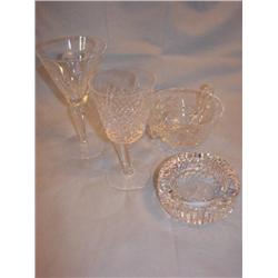 4 pieces of Waterford Crystal