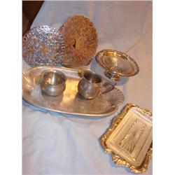 Pewter, Silverplate and Misc. items