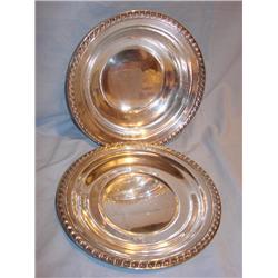 Wallace Sterling, bowl and charger