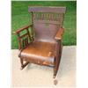 Image 1 : Waterfall Front Antique Rocker