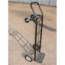 Hand Truck, converts from 2 wheel to 4 wheel