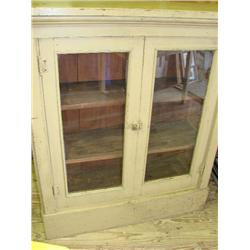 Country Cupboard/Bookcase w/glass front