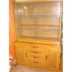 Art Deco China Cabinet w/glass doors
