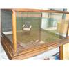 Image 3 : American Oak Display Cabinet w/tag