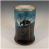 Image 2 : Royal Doulton Titanian Harry Tittensor Vase, Huntsman