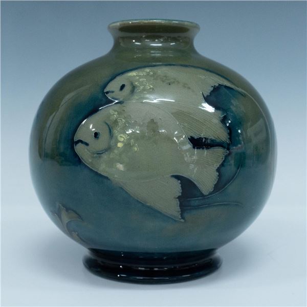 Early Moorcroft Pottery Fish Vase