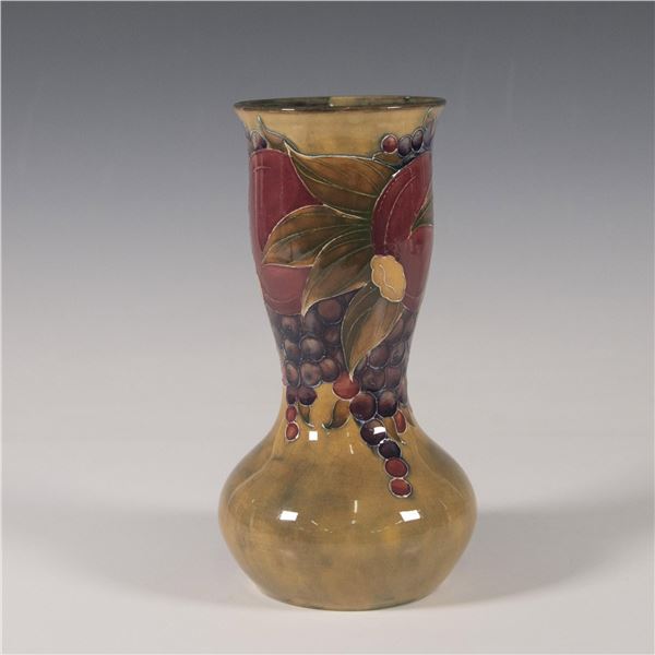 Moorcroft Pottery Vase, Early Pomegranate