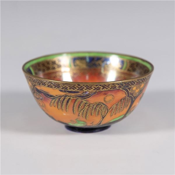 Wedgwood Orange Lustre Boston Cup, Daventry Z5413