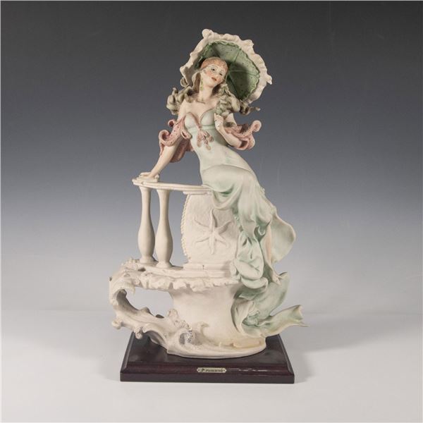 Florence with Capodimonte Figurine, Lady With Umbrella