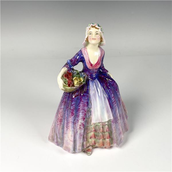 Royal Doulton Porcelain Figurine, Janet HN1538, Rare Purple Version