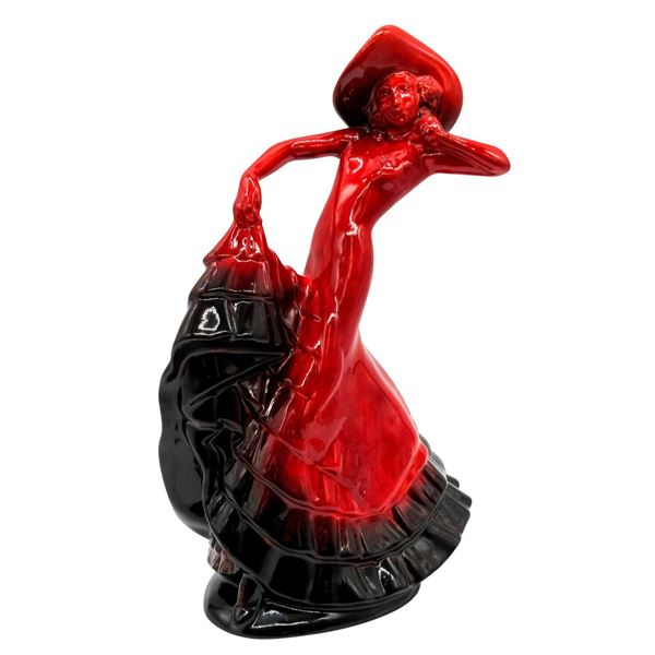 Flambe Ceramic Colour Trial Figurine, Dancer