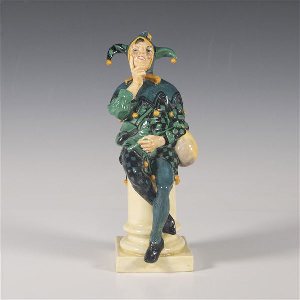 Early Royal Doulton Colorway Figurine, A Jester HN71