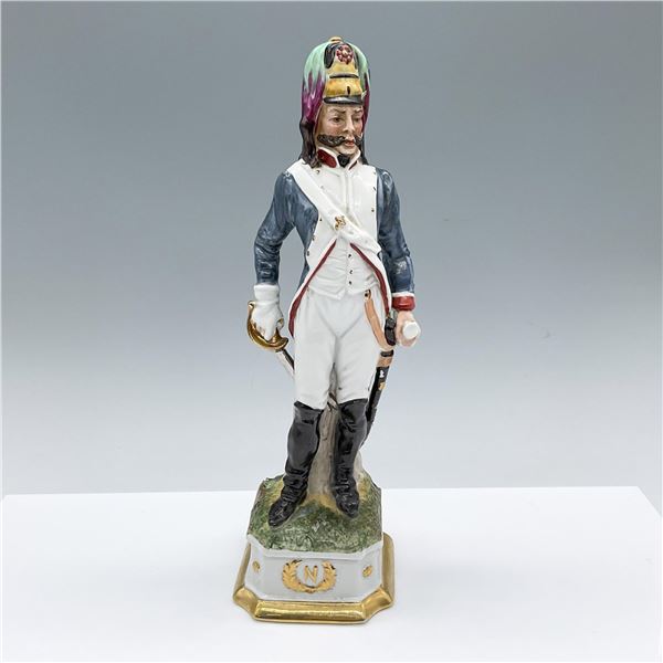 Capodimonte Di Pietro Porcelain Military Figurine