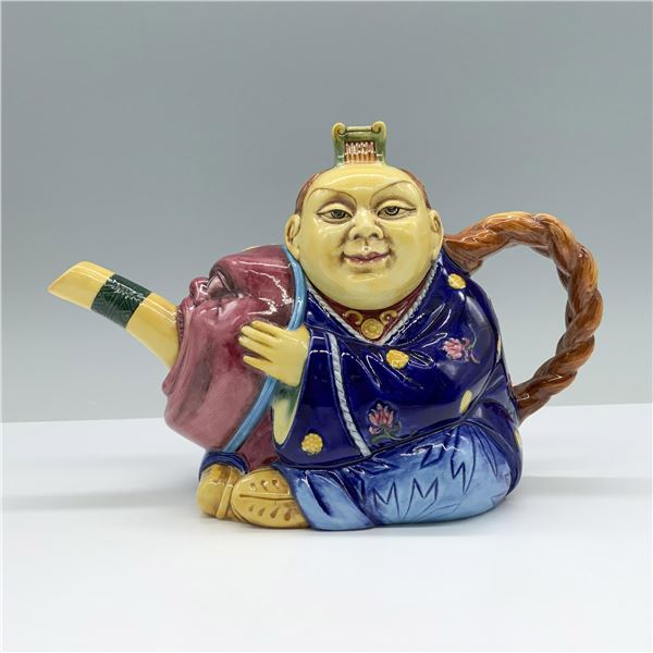Minton Porcelain Teapot, Chinamen