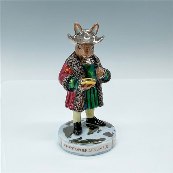 Royal Doulton Bunnykins, Christopher Columbus DB417 Platinum