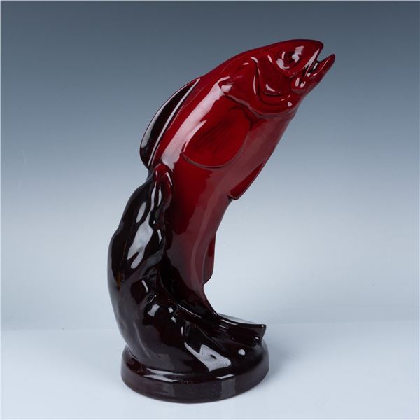 Royal Doulton Flambe Animal Salmon Leaping