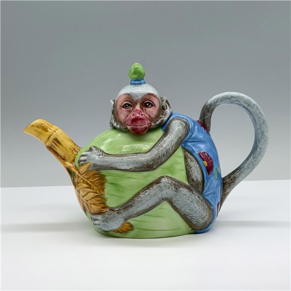 Minton Porcelain Teapot , Monkey