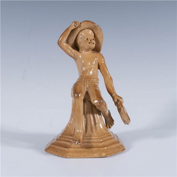 Doulton Lambeth George Tinworth Figurine, Boy Musician