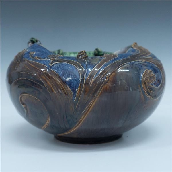 Royal Doulton Mark V. Marshall Stoneware Lizard Vase