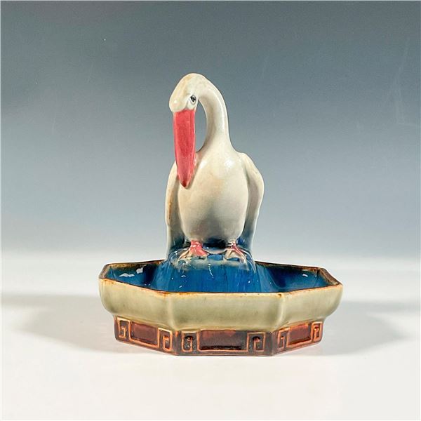 Doulton Lambeth Harry Simeon Stoneware Bibelot, Pelican