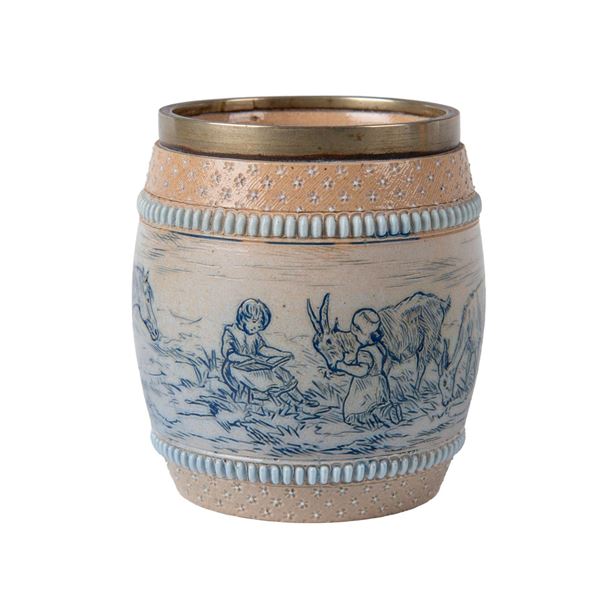 Doulton Lambeth Hannah Barlow Stoneware Jar