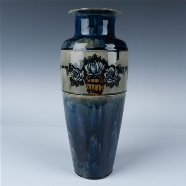 Royal Doulton Stoneware Art Nouveau Maud Bowden Vase