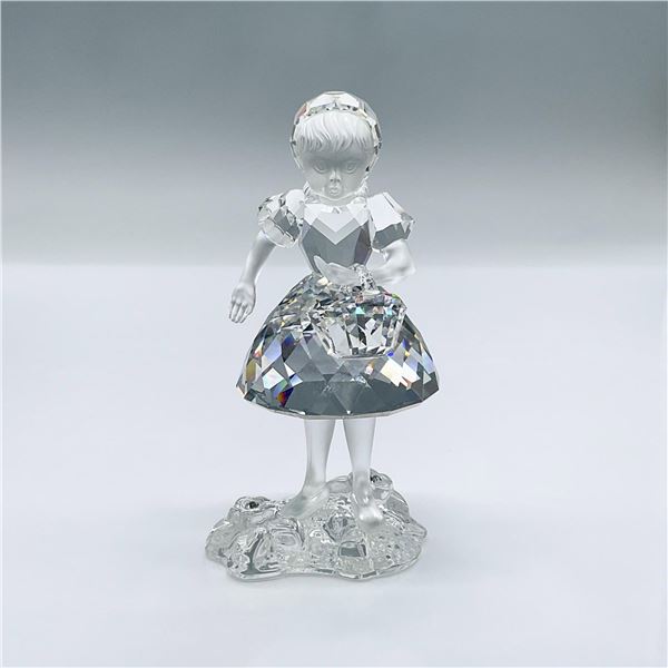 Swarovski Crystal Figurine, Red Riding Hood With Basket