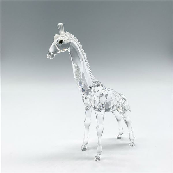 Swarovski Silver Crystal Figurine, Baby Giraffe
