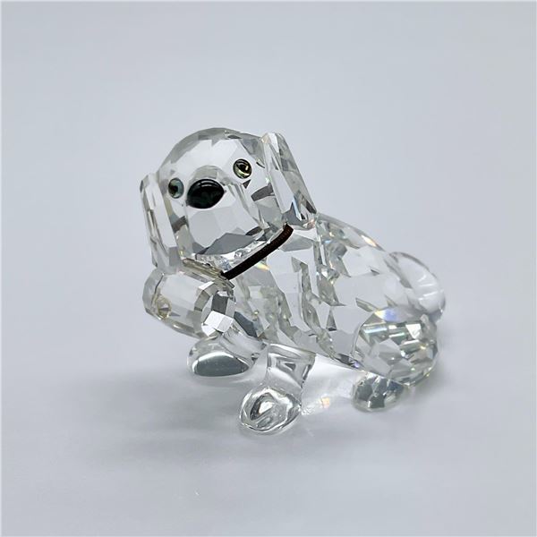 Swarovski Crystal Figurine, St Bernard Puppy