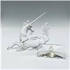 Image 1 : Swarovski Crystal Figurine, The Unicorn with Plaque