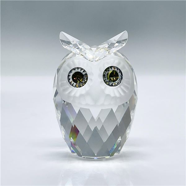 Swarovski Crystal Figurine, Large Owl
