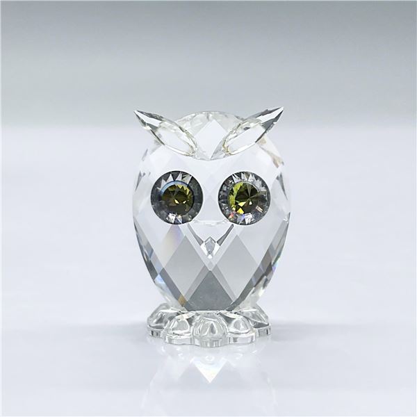 Swarovski Crystal Figurine, Mini Owl