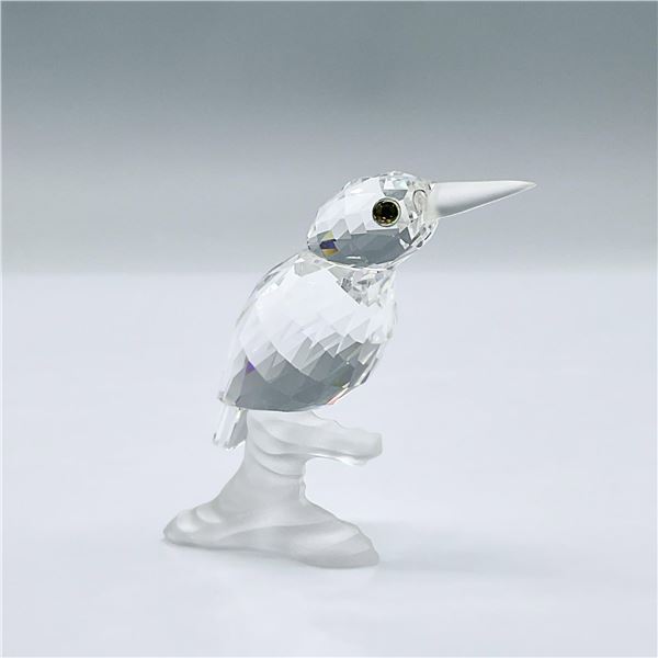 Swarovski Crystal Figurine, Kingfisher On Branch